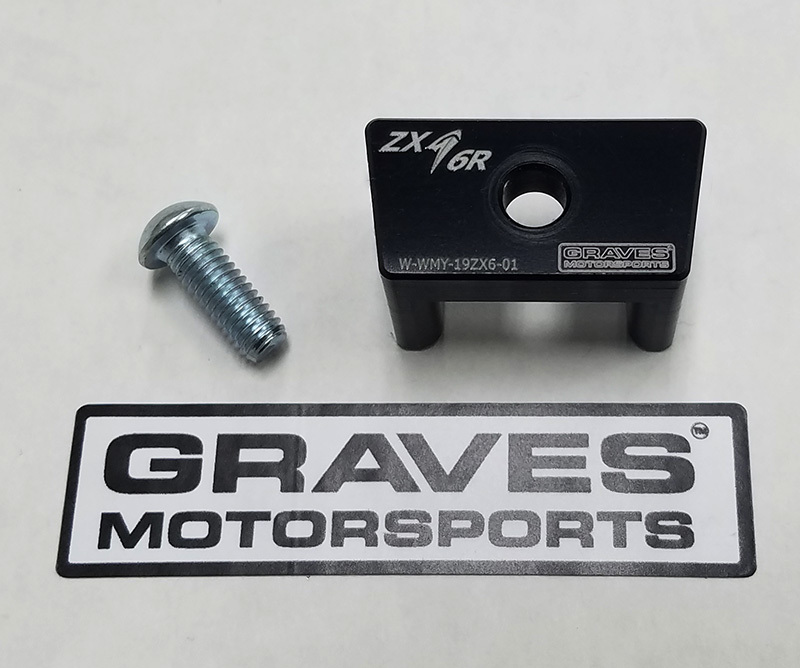 Graves Motorsports Steering Stop - 2013+ Kawasaki Ninja ZX-6R - W